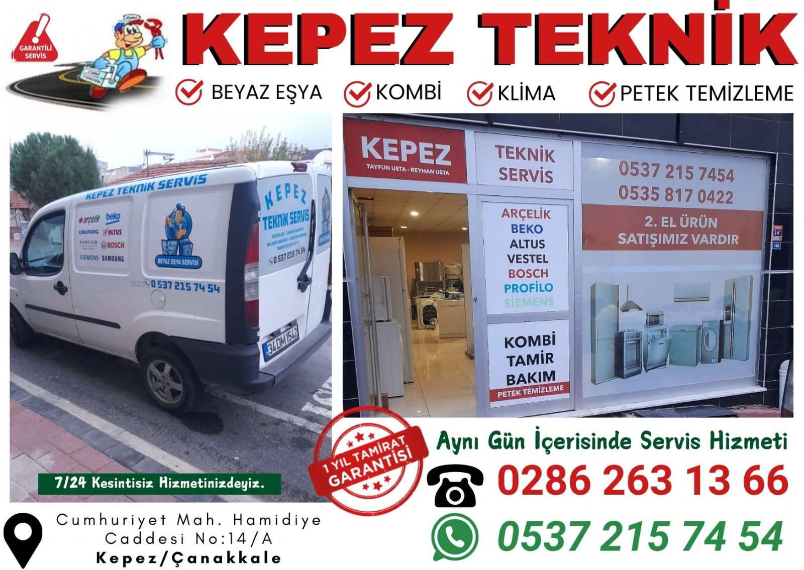 Çanakkale Demirdöküm Servisi